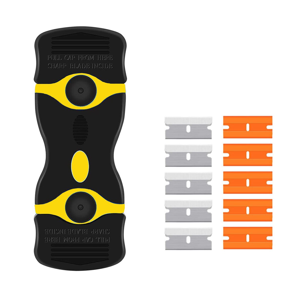 Auto Scraper Blade Tool Car Window Glass Stovetop Vinly Film Sticker Installation Tint Glue Gap Cleaner Sreen Squeegee Knife: 81106