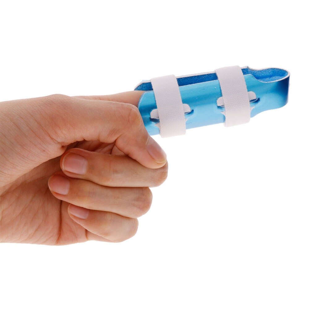 1pcs Pain Relief Finger Splint Brace Support For Finger Fracture Straightening Curved Bent Joint Sprain Health Care Tool