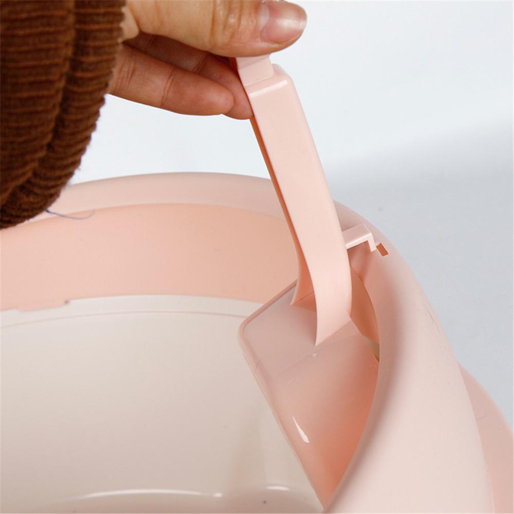 Cat Litter Box with Scoop Anti Splash Pet Toilet Clean Toilette Dog Bedpan Home Plastic Cats Sandbox Puppy Kitten Potty