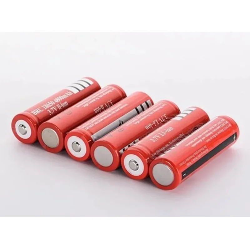 18650 3.7V 4800mAh Li-ion Battery for Power Banks & Flashlights (High-Capacity Rechargeable)