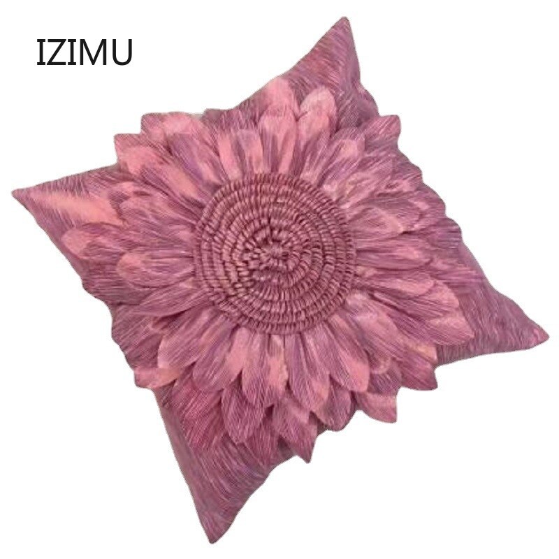 tkane wzorzec nowoczesny prosty oraz światło luksus Model pościel poduszki zamsz aksamit ciemny Zielony poduszka poduszka żyjący Pokój 45x45cm