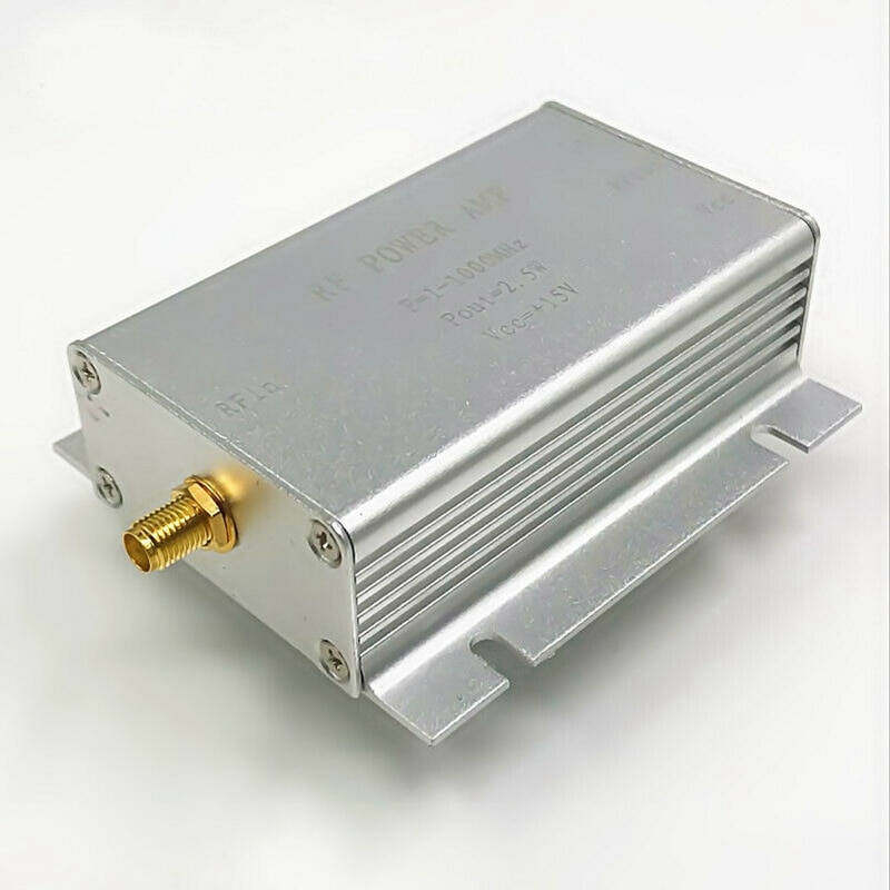 1-1000Mhz 2.5W Amplificatore di Potenza Rf per Hf Trasmettitore Fm Vhf Uhf Rf prosciutto Radio A Banda Larga di Alimentazione amplificatore di controllo a distanza senza fili