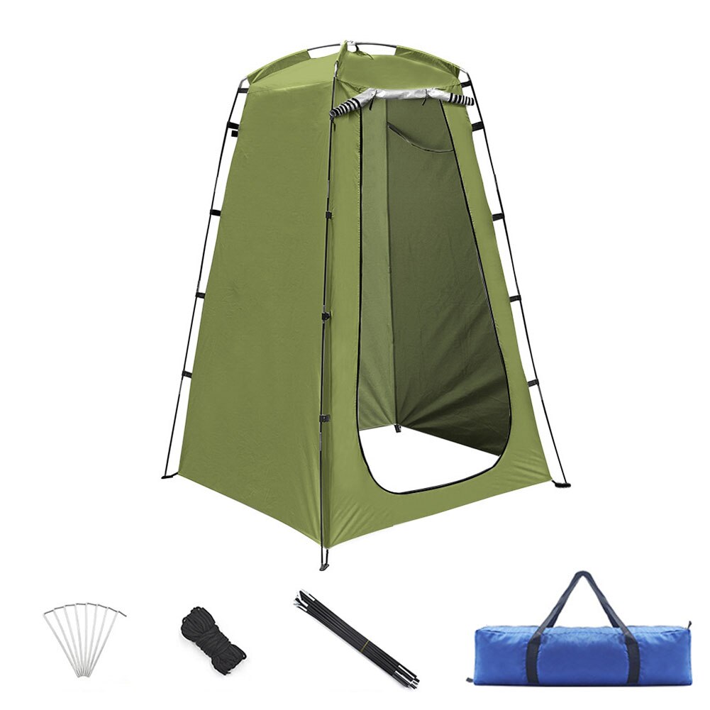 Angeln sonnenschutz reise tragbares wasserdichtes toilettenzelt wandern dusche umkleiden privatsphäre umkleidekabine outdoor camping strand: Grün