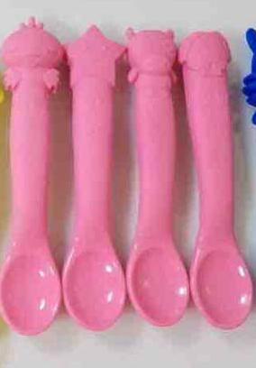 Safety Baby Feeding Dishes Babies Eatting Bowl with Suction Cup Assist Spoon Fork Baby Training Products: 1PCS Pink