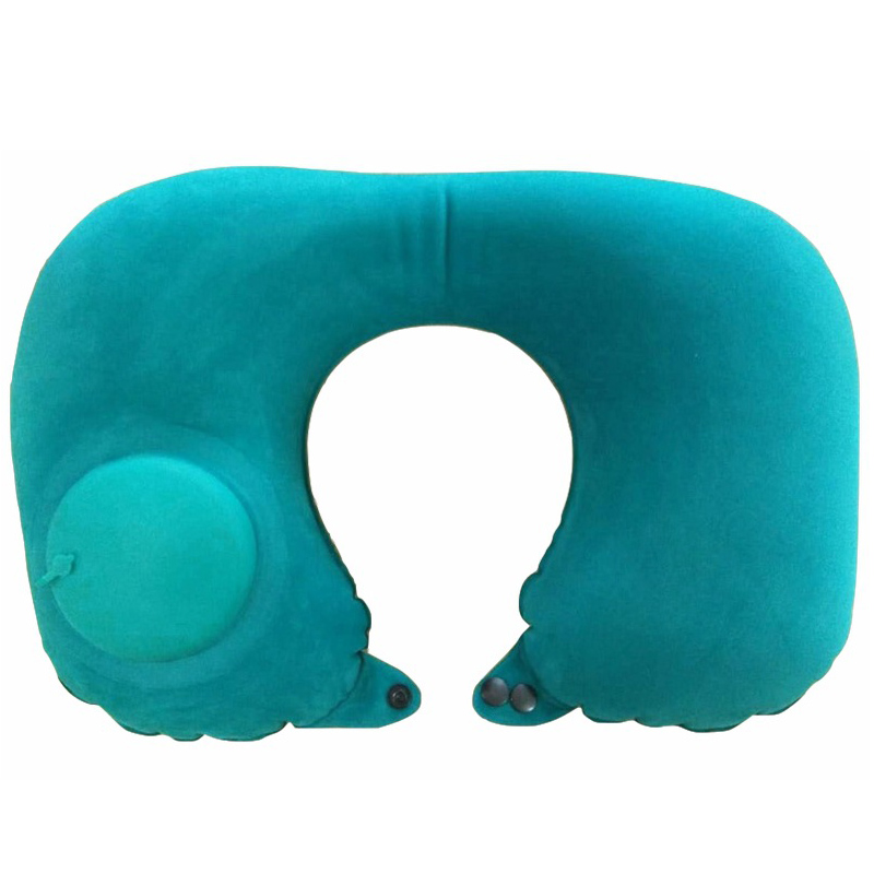 U-Shape Inflatable Travel Pillow Double Hump Nap P... – Grandado