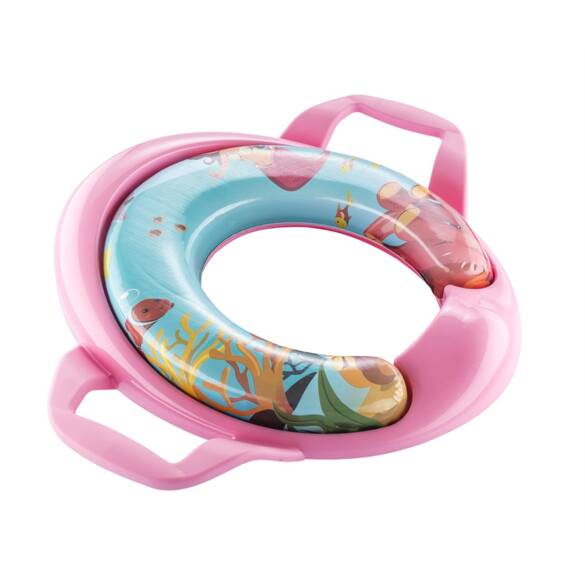 Softy comfort lasten wc-istuimen sovitin pinkki
