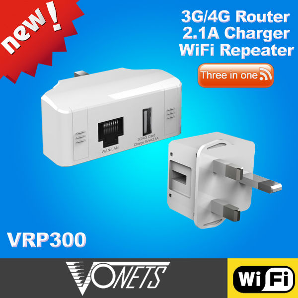 2015 VONETS Più Nuovo 300 Mpbs WIFI segnale booster 3G/4G wifi router