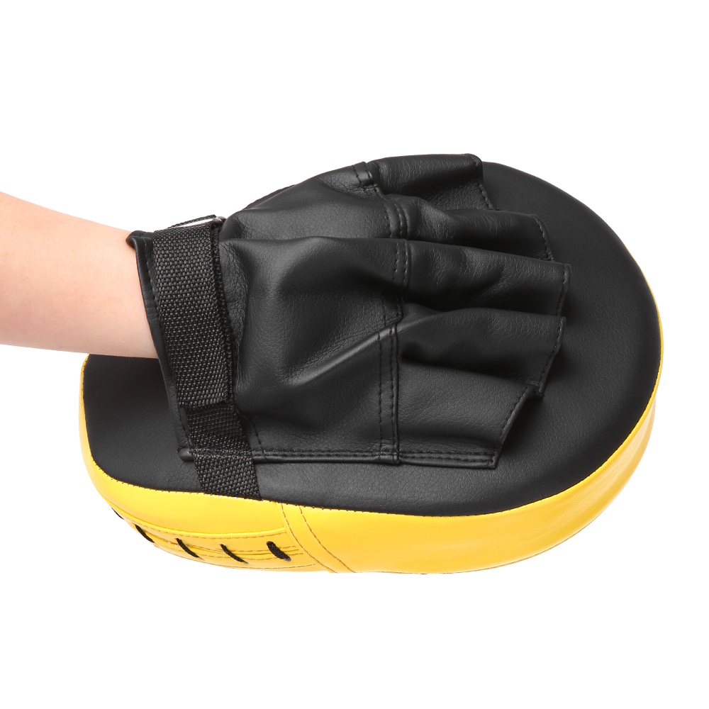1Pc Boxing Training Gloves Pad MMA Training Hand Target Pad Punching Mitt PU leather Boxing Gloves Fitness Equitment