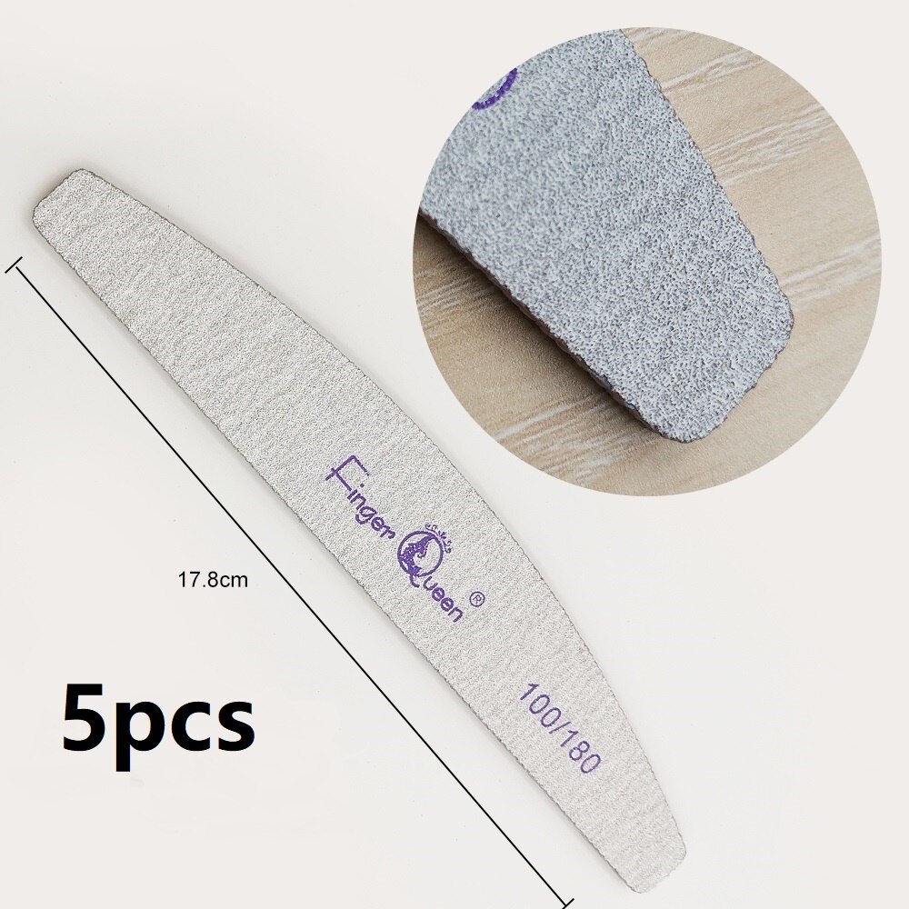 5 Kinds of Shapes Nail Art Nail File Sanding Buffer Files Salon Manicure Tool Salon Manicure Use Tool FA002: 5-5PCS