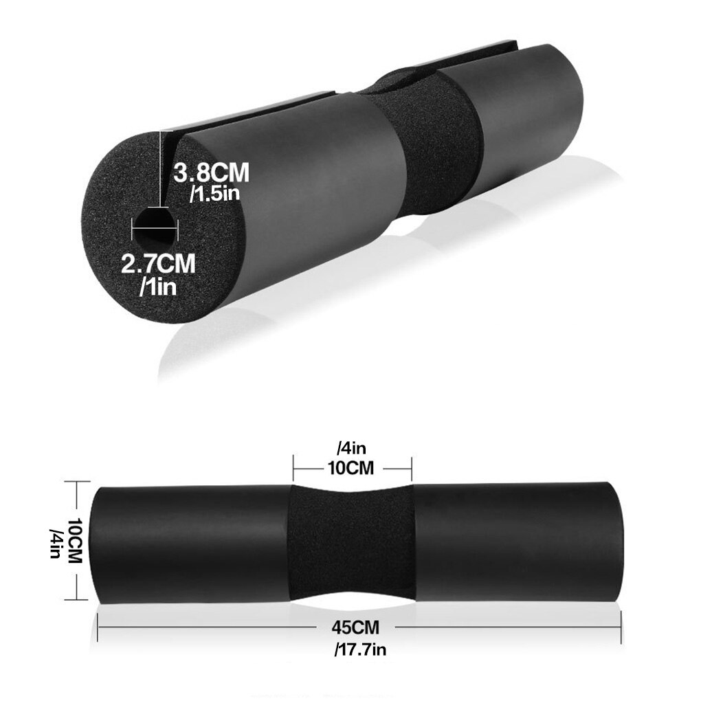 Schuim Barbell Pad Squat Pad Voor Gym Gewichtheffen Cushioned Schouder Terug Ondersteuning Nek Schouder Beschermende Pad Voor Fitness