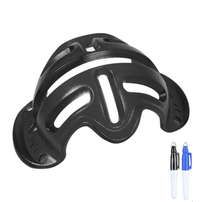 Precision Golf Ball Alignment Identification Tool Putt Positioning Ball Marker B2Cshop: Black