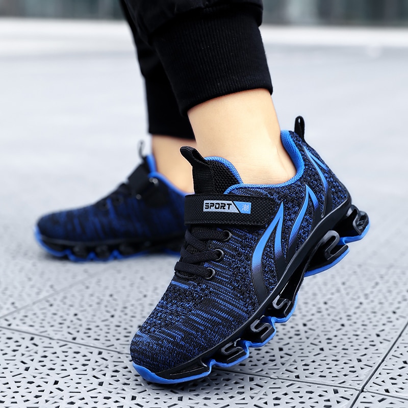 Ademende hardloopschoenen jongens sport sneakers kinderen lichtgewicht kinderschoenen antislip zachte kindersneakers schoen enfant