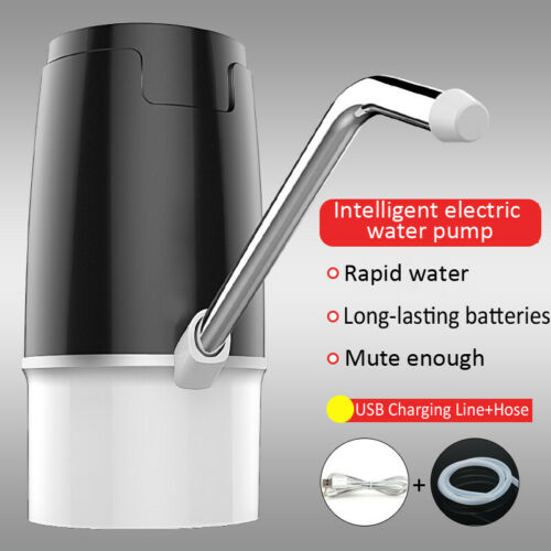 Electric Water Dispenser With Rechargeable Battery Drinking Water Bottle Pump Hand Press