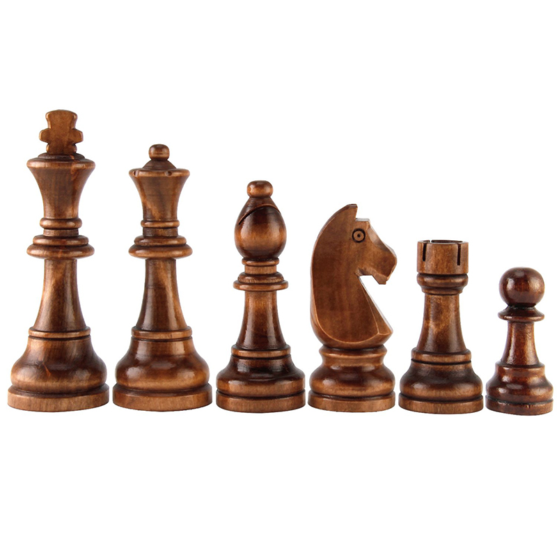 91mm Height Chess Game Standard Chess Pieces For International Competition 32 Medieval Plastic Chess Pieces Set