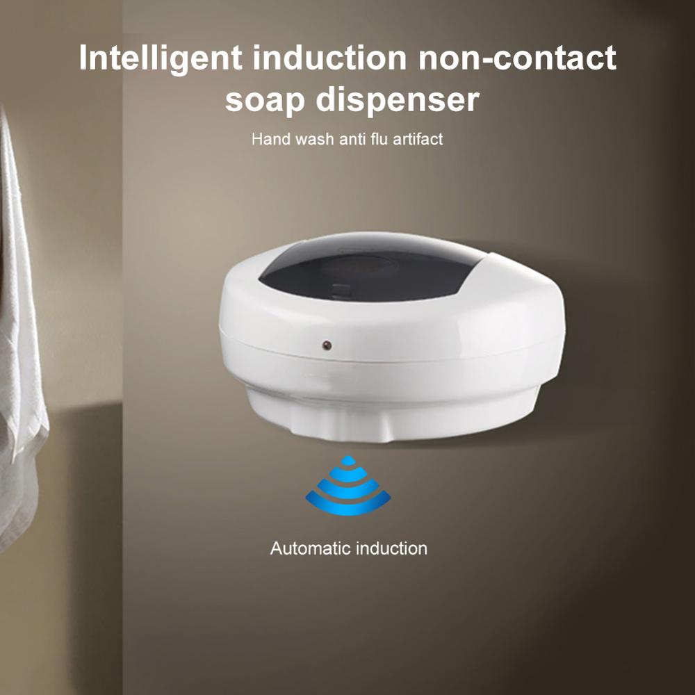 Alcohol Desinfectie Machine Automatische Zeepdispenser Ziekenhuis Hotel Muur Gemonteerde Handdesinfecterend Douchegel 500Mlfor Huishouden