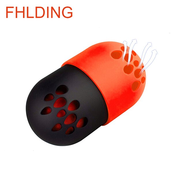 Soft Silicone Powder Puff Drying Holder Beauty Sponge Travel Case Puff Blender Sponge Egg Capsule Display Rack Egg Stand: C061-Red