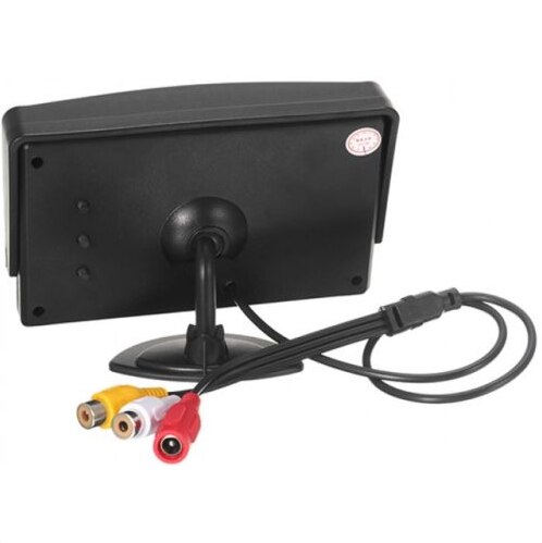 Auto Afneembare Zonnescherm High-Definition 4.3-Inch Auto Monitor Video-ingang Omkeren Parkeren Kan Worden Achteruitrijcamera Black Monitor Df