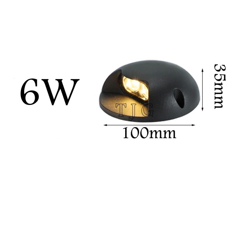 3W 6W 9W 12W IP68 Waterproof LED Underground Light Outdoor Ground Garden Path Floor Buried Yard Spot Landscape AC85-265V DC12V