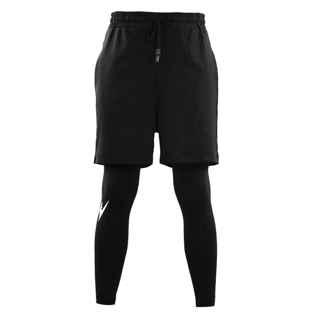 Men Sports Leggings Fitness Pants Quick Dry Running Compression Sports Pants for Rock Climbing Running Water Sports Cycling