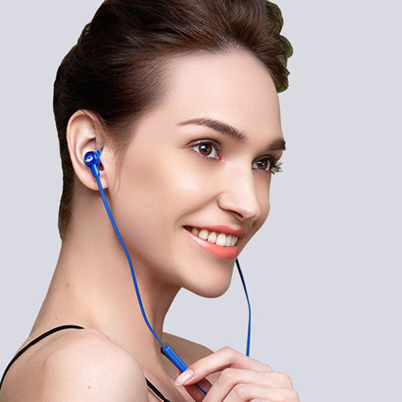 Auriculares originales Honor AM15 3,5mm en la oreja con Control remoto y micrófono longitud de Control de cable 1,2 m