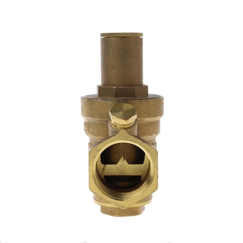 DN25 1" Adjustable Brass Water Pressure Reducing Regulator Valve PN 1.6