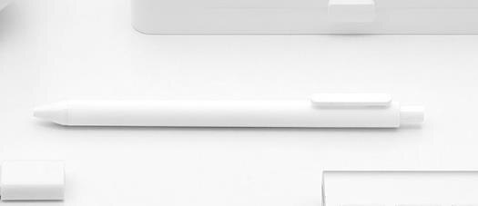 Original Xiaomi KACO rotuladores 10 unids/pack la escuela bolígrafo papelería pluma relleno de Suiza Japón tinta negra añadir pluma Mijia: 1 pen white nopackag