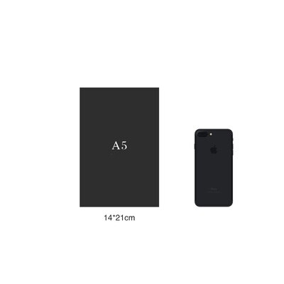 Very Thick B5 A5 Drawing Notebook 96sheets Large Blank Pages Thick Pages: A5