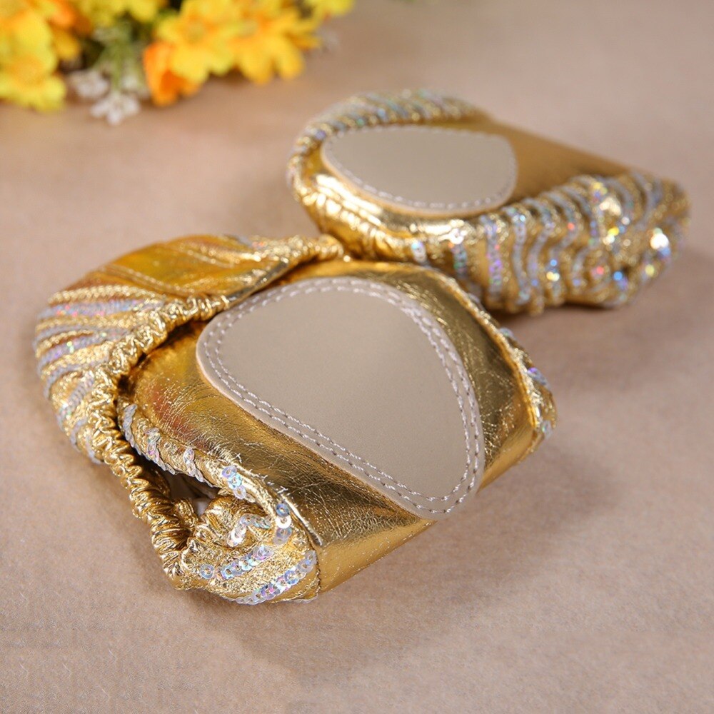 EFINNY Women Girl Belly Dance Shoes Slipper Flat Ballet Gymnastics Dancing Shoes