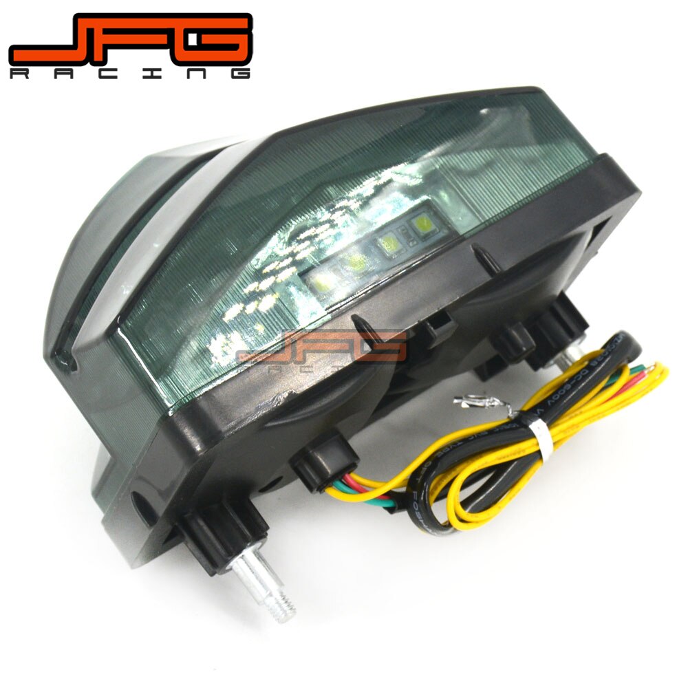 Motorcykel integrerad led bakljus blinkers bromsljus för honda cbr 600 f4i 2001-2003 2001 2002 2003