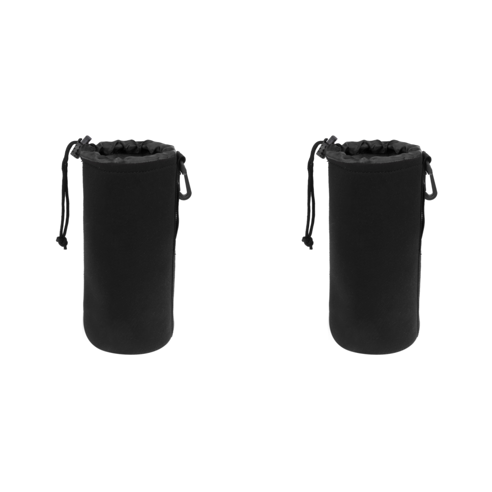 1/2 Stück Kameraobjektivtasche Fotografie Objektivtasche Neopren Wasserdichter Rucksack Kordelzug Schutzhülle für die meisten digitalen Spiegelreflexkameras: Freier Raum