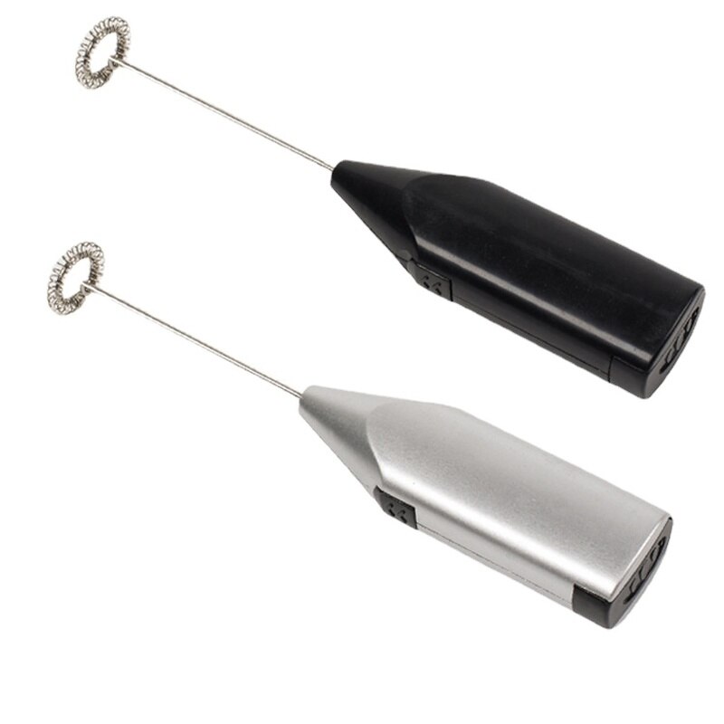 Electric Milk Frother Egg Beater Kitchen Drink Foamer Whisk Mixer Stirrer Coffee Cappuccino Creamer Whisk Frothy Blend Whisker
