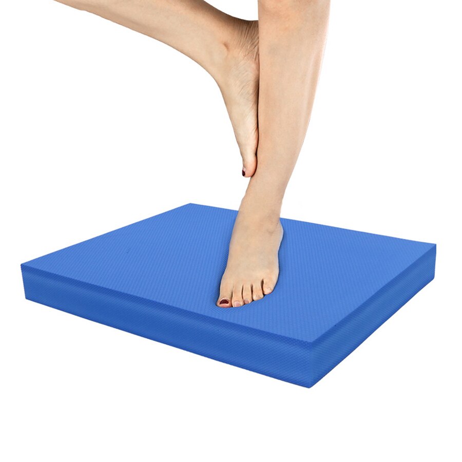 Balance pad ikke glidende yoga pad talje ankel knæ rehabilitering fysioterapi træningsmåtte skum afbalanceret pude gym udstyr