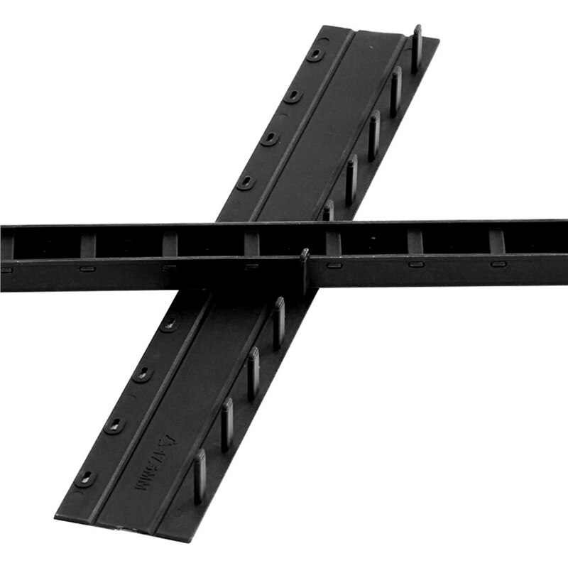 100PCS/LOT Deli 3-20mm(20-180sheets) Plastic Binding strips 10 holes A4 Comb binding machine suppliers plastic binders