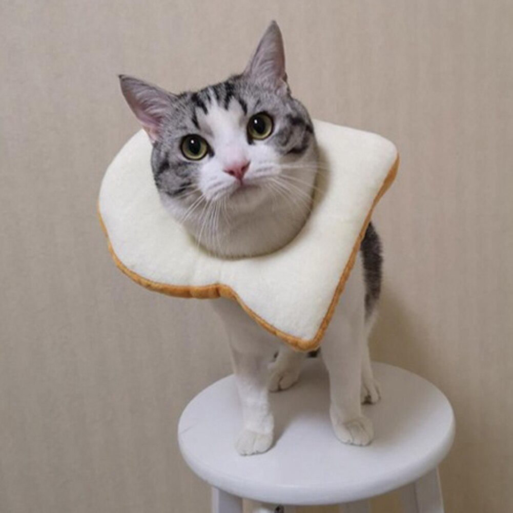Adjustable Bread Shape Pet Protective Collar Dog Neck Cone Recovery Cone Anti-Bite Surgery Wound Healing Cat Dogs Collar