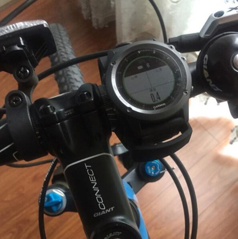 Sort cykelcykel mtb cykelcomputermonteringsbeskyttelsesetui til garmin 410 910xt 610 fenix 3 d2 urstyr