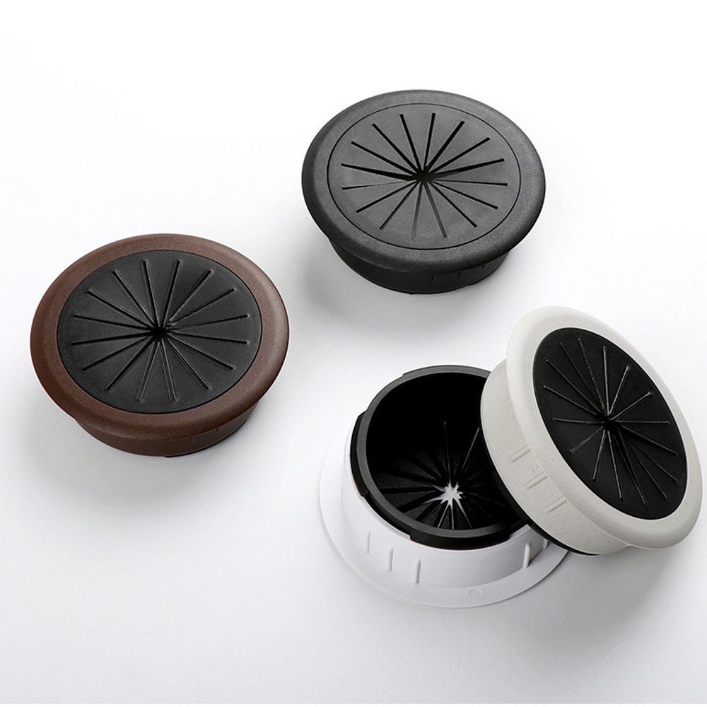 1PC Schreibtisch Tisch Draht See Abdeckung Computer Tülle Tisch Kabel Steckdose Staub Stecker Draht Ordentlich Lagerung Veranstalter Täglichen Zubehör