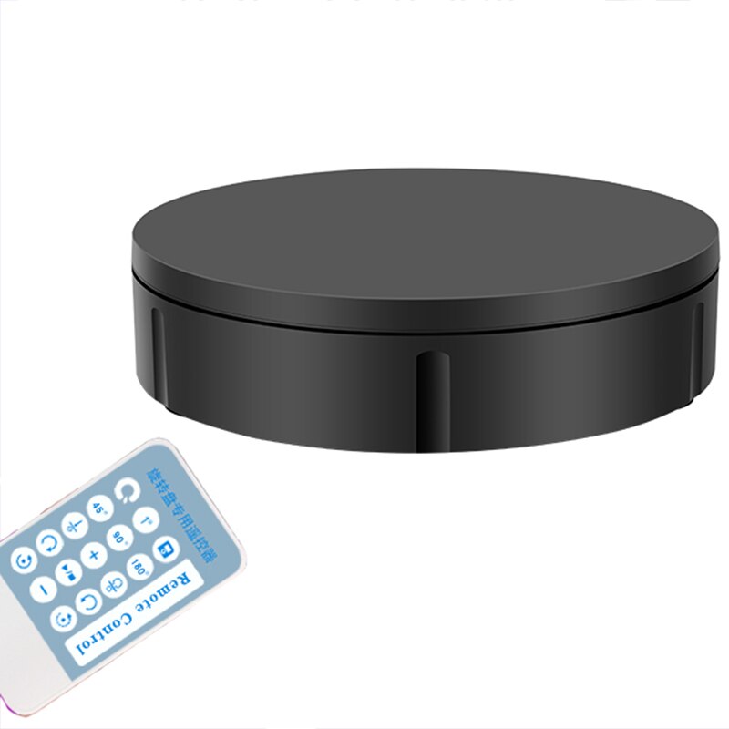 -Adjustable 360 Degree Round Rotating Turntable Display Stand Photography Accessories Studio Photo Backdrop: Gold