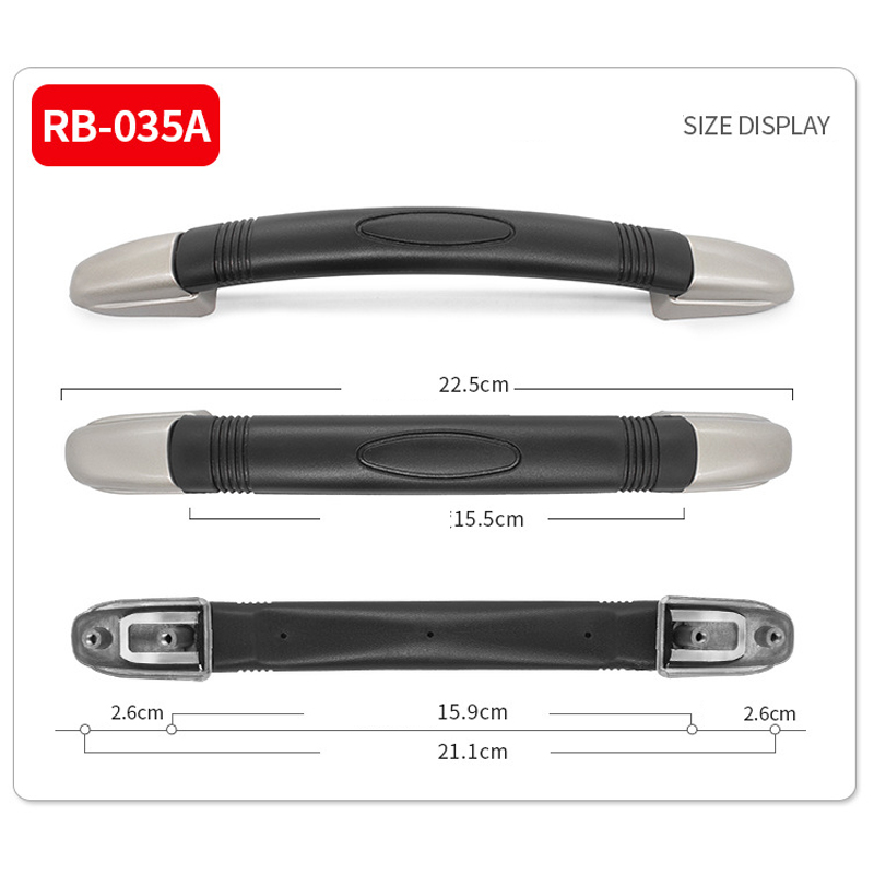 20 arten Schwarz Universal Gepäck Griff Koffer Griff Ersatz Reise Trolley Griff Tasche Griff Grip Zubehör