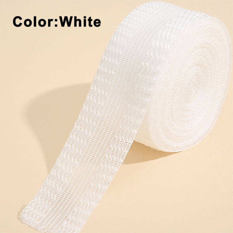 Cinta autoadhesiva para dobladillo de pantalones, pasta de borde de pantalón, reparación de pantalones acortados, cinta de dobladillo para tela de costura DIY, 1-5M: XL / Verde claro