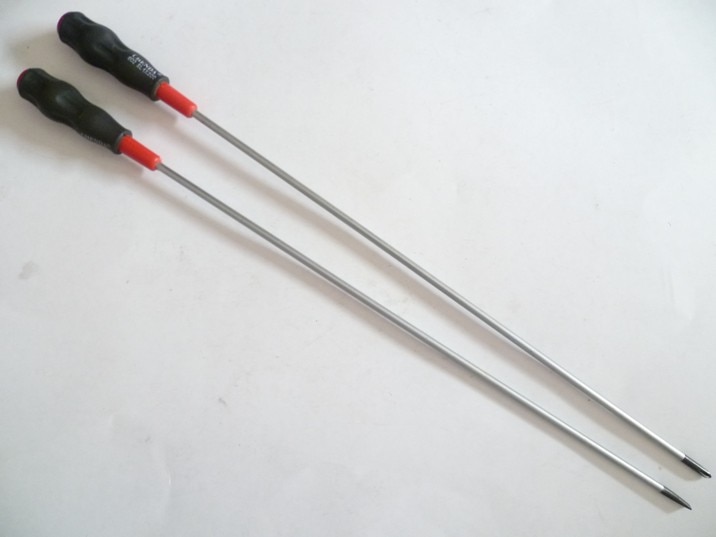 Liten skrutrekker skaft forlengelse 12 tommer lang skrutrekker 4 x 300mm kirurgi
