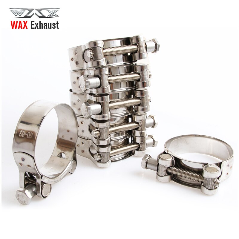 High Performance Stainless Steel SS 304 Clamp for exhaust pipes