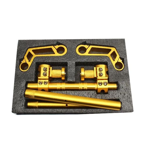Motorrad 7/8 "22mm CNC Lenker abnehmbar verstellbar Lenkstange System 125ccm Grube Fahrrad Schmutz Fahrrad Moto-Cross Rolle
