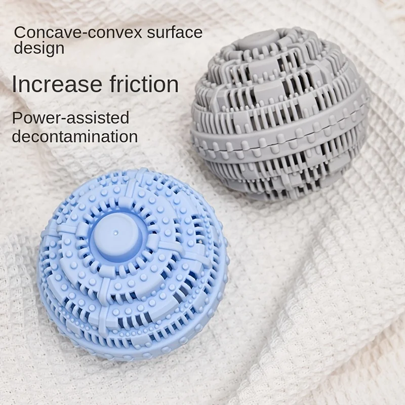 Gjenbrukbare vaskeballer, anti-floker, tøymykner, flekkfjerner - miljøvennlige vaskeballer tørkeballer