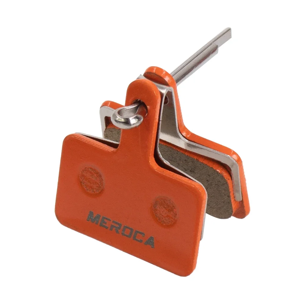 Pastillas de freno de disco hidráulicas para bicicleta, accesorios para patinete eléctrico Kukirin G3 PRO KUGOO Kirin G3 PRO, piezas de pastillas de freno de disco de resina: YELLOW