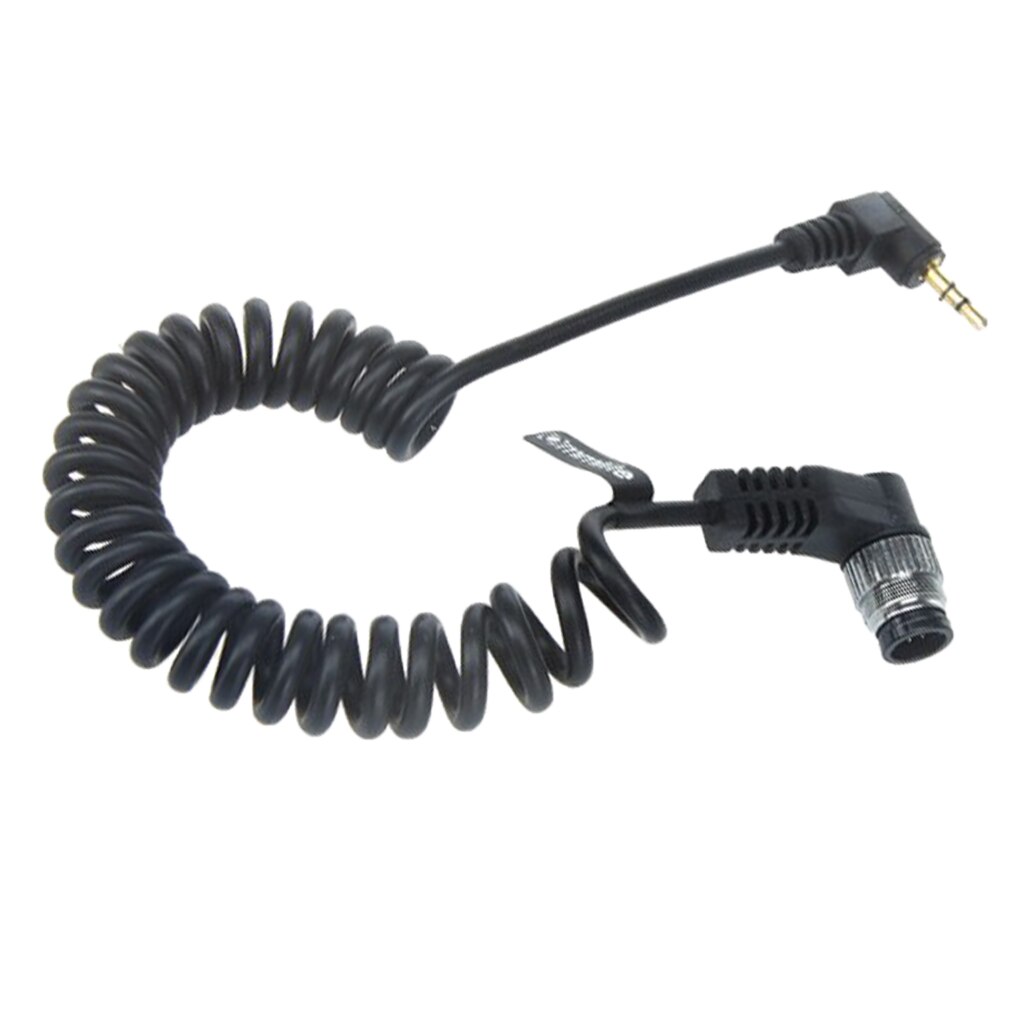 Cable disparador de cámara para Nikon D3X D4 D3 D700 D800 D800E D300S D300 D200 2,5mm, Palstic chapado en oro