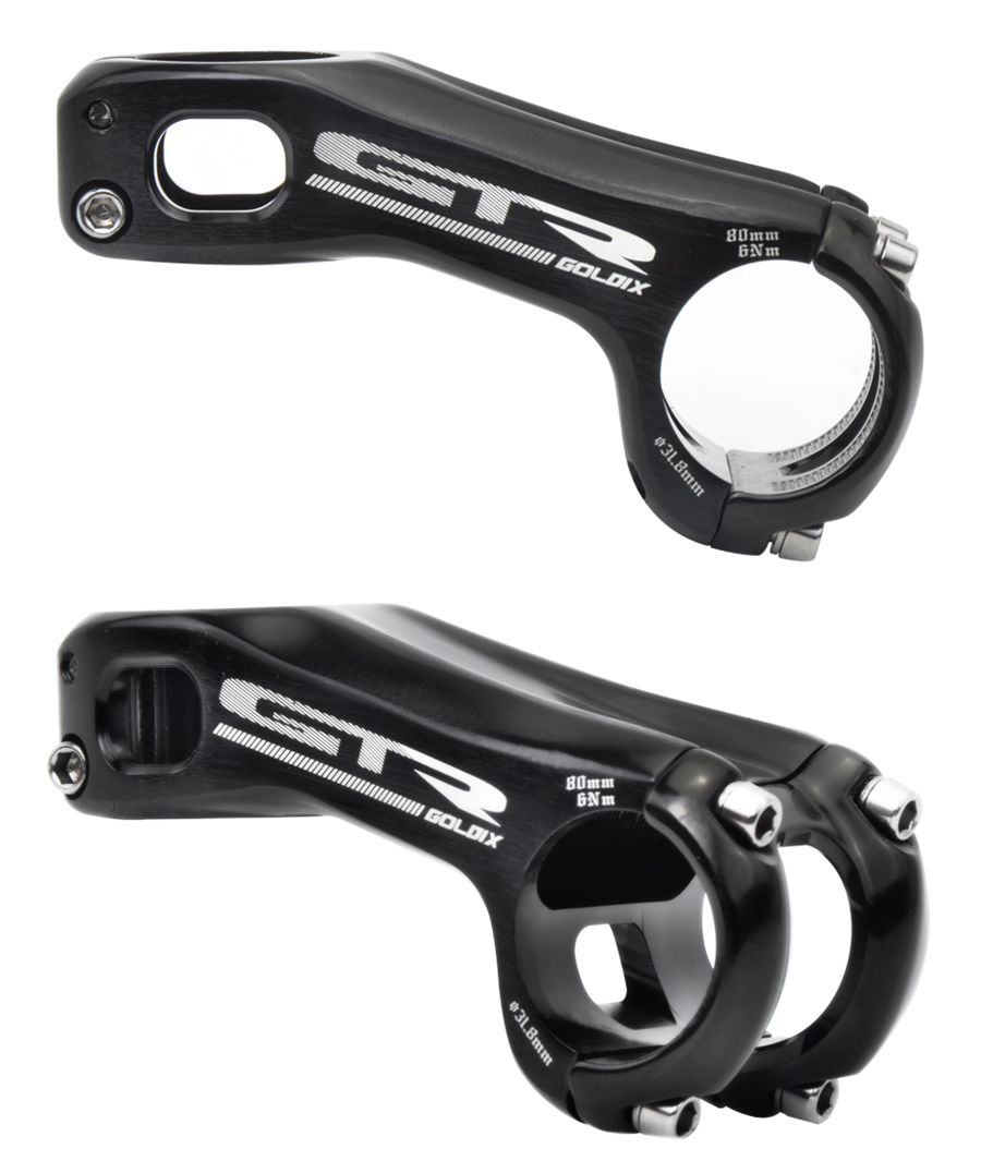 Xc Mtb Fiets Stuurpen 80/90/100Mm-17 Graden Racefiets Stuurpen Negatieve Hoek Hoge-sterkte Ultralight Cnc Fiets Stuurpen