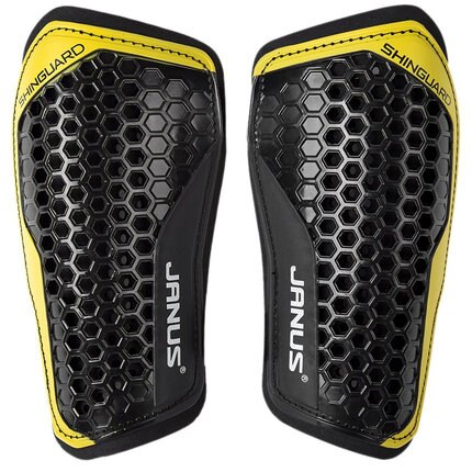 Brand Shin Guard Kid Adult Double Layer Outer Honeycomb Layer Football Cuish Plate Shank Pad Protector: A / L