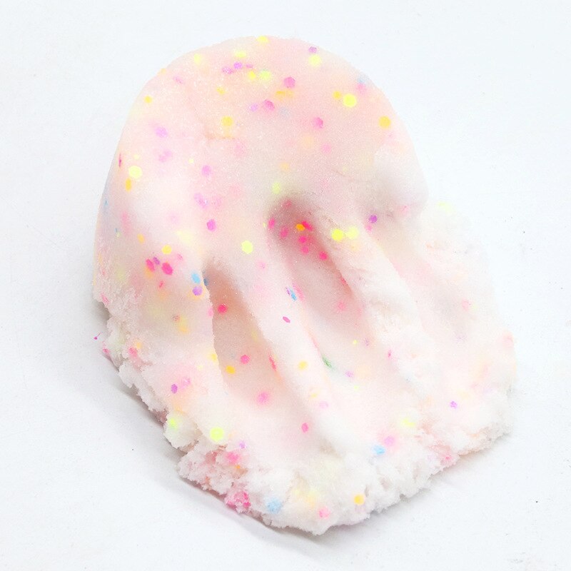 Glow In The Dark Diy Could Slime Scented Soft& Non-sticky Stress Relief Toy Cloud Fluorescent Drawing Mud Puzzle Plaything