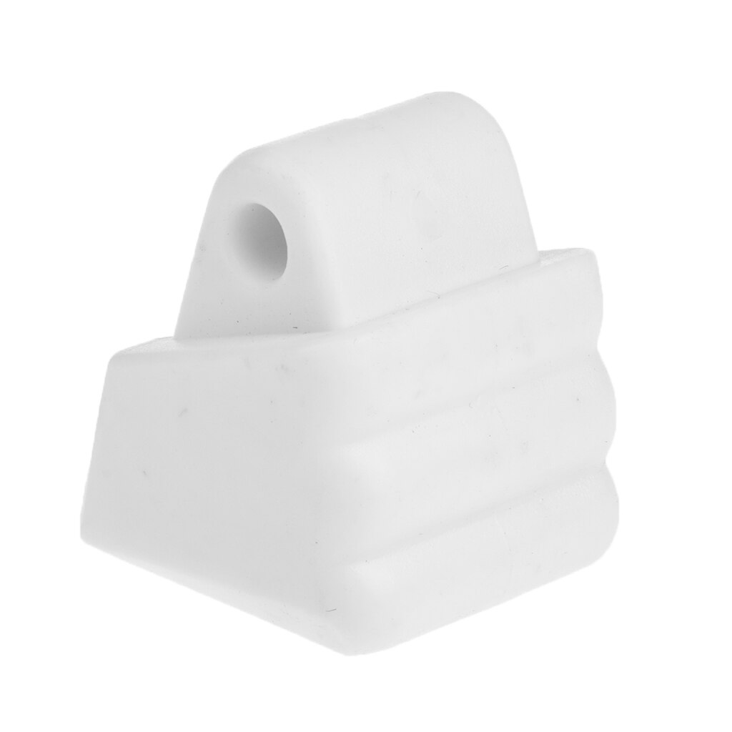 Tope de freno portátil para patines en línea, freno para patines, topes para patines ligeros, accesorios de patinaje 4,5 cm * 3,5 cm, Blanco/negro/azul: White