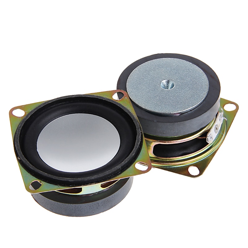 2 stk 2 " tommer 4 ohm 3 w højttaler fuld rækkevidde til mini stereohøjttalere tilbehørsboks  l41f